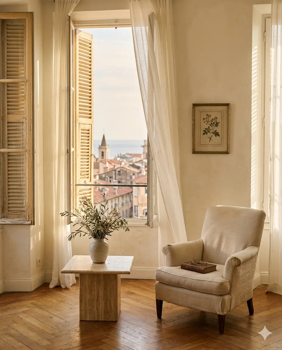 Appartement niçois géré par C&C Main dans la Main Conciergerie
